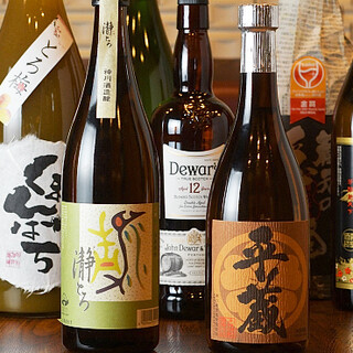 Compatibility with food ◎ We recommend cold sake from our wide selection of local sake.