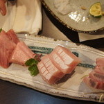 酒嗜　ふる川 - 寒ブリとヨコワ