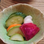 かぶと - お新香