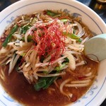 食事処なべや - ニラモヤシラーメン