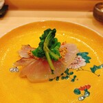きざ㐂 - 金目鯛、菜の花