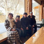 湯宿 だいいち - チェックアウト時に記念撮影！