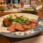 湯宿 だいいち - 昆布締めローストビーフ