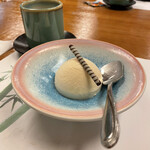 湯宿 だいいち - デザートのバニラアイス