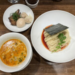 創作麺工房 鳴龍 - 「特製担担つけ麺」1500円