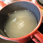 手打そば もり - そば湯