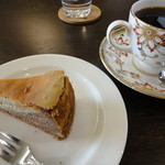 備前珈琲屋 - ホンジュラス＋マーブルチーズケーキ