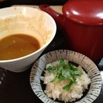 麺屋 波 - 麺屋 波・カレースープとごはんにスープ