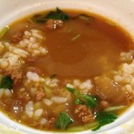 麺屋 波 - 麺屋 波・カレー茶漬けの出来上がり