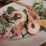 ピスカリア - スカンピの炭火焼