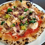 PizzaBeaBea - 自家製ベーコンと野菜　ピッツァ