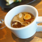 牛肉店 Shimada - 蝦夷雪の下きのこビーフコンソメスープ