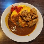 健KENキッチン - オムから揚げカレー