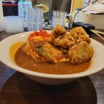 健KENキッチン - オムから揚げカレー