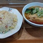 れんげ食堂 Toshu - Cセット チャーハン大盛り （748円）
