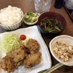 家庭料理居酒屋 よってって - ♪おろしポン酢唐揚定食 ¥600