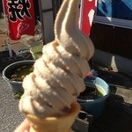 たいやき食堂 - ソフトクリーム