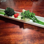 日々ノ泡 - 野菜のバーニャカウダー　