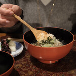 豆水楼 - お茶漬け