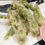 田舎家 旬 - たらの芽の天ぷら