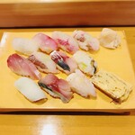 寿司割烹 志乃 - 料理写真:おまかせの地魚
