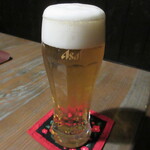 山あいの宿　喜安屋 - 【生ビール　６６０円】