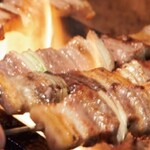 Inakachiyaya - 茶屋特製豚バラ串焼き