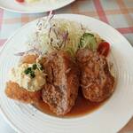 パキラ - クリームコロッケとミンチカツ