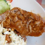 パキラ - ミンチカツの中からは肉汁が溢れ出す(^q^)