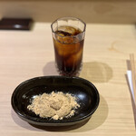 味ひろ - わらび餅とアイスコーヒー
