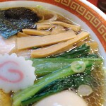 麺創庵 砂田 - コリコリメンマにシャキシャキ小松菜