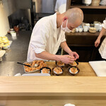 味ひろ - 慎重にパーツ毎に分ける