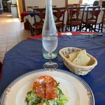 トスカーナ - サラミとオムレツのサラダ