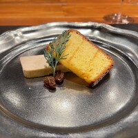 WINE食堂 緒乃 - “ フォアグラのテリーヌ　ブリオッシュ ”