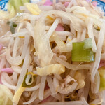 井手ちゃんぽん - 野菜柔らか（汗）