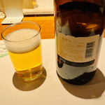 Youshokunomise Monami - 瓶ビールはキリン一番搾りの大瓶