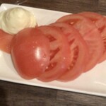 おか田 - 「冷しトマト」(440円)