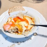 La Brianza - トリュフグラタンピエモンテ風。段々とサマートリュフっぽくなってきましたね。