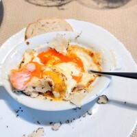 La Brianza - トリュフグラタンピエモンテ風。段々とサマートリュフっぽくなってきましたね。