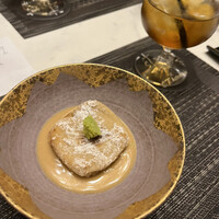 完全個室鮨和食かなうS - もちもちで香ばしい胡麻豆腐