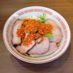 晴耕雨読 - 炭火香るまぜそば(辛さ増し＋2)