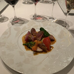 ル・マノアール・ダスティン - 鴨のロースト　オレンジ風味