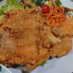 正和食堂 - 『山賊定食(中)』(税込み1200円)。