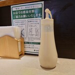 ポンチ軒 - キャベツ用のオニオンドレッシング