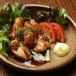 Daisen chicken grilled with garlic butter