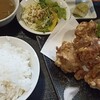 平和園 - 唐揚げ定食