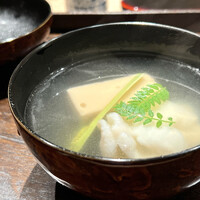 御料理 ふじ田 - オコゼ 胡麻豆腐