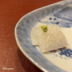 御料理 寺沢 - 三陸大船渡産 槍烏賊の炙り