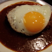 本格肉料理 丸小 - ハンバーグ（デミソース）