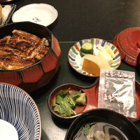 川越 いちのや - ひつまぶし、デザート（アイス）付き